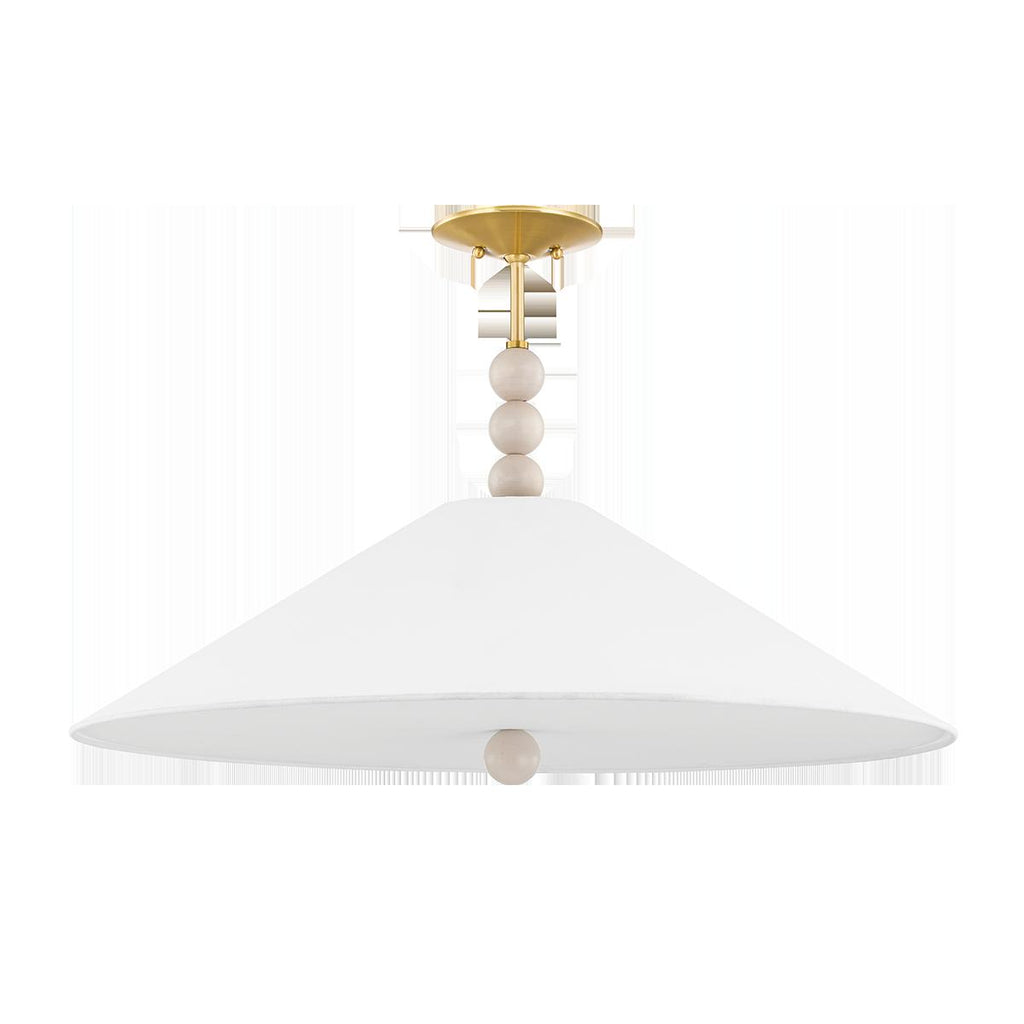 Mitzi Alexis Aged Brass 30W x 6.5L x 15.75H Pendant