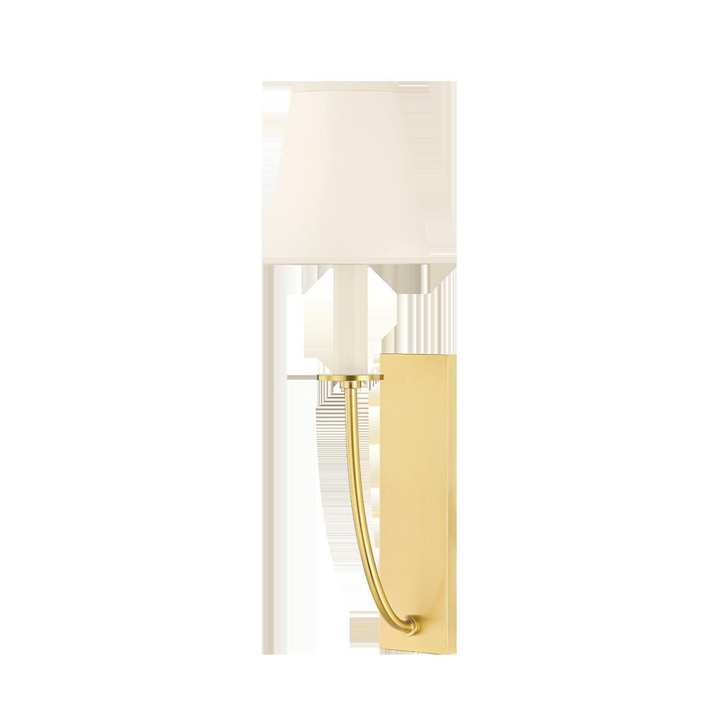 Mitzi Iantha Aged Brass 4.75W x 15L x 16.75H Wall Sconce