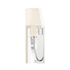 Mitzi Iantha Polished Nickel 4.75W X 4.75L X 16.75H Wall Sconce