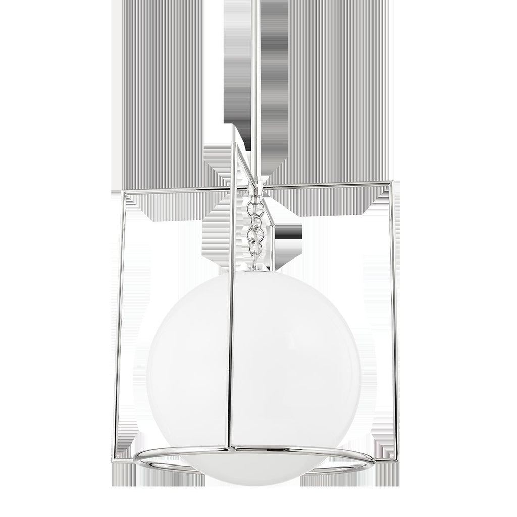 Mitzi Frankie Polished Nickel 17.25W x 17.25L x 19.25H Pendant