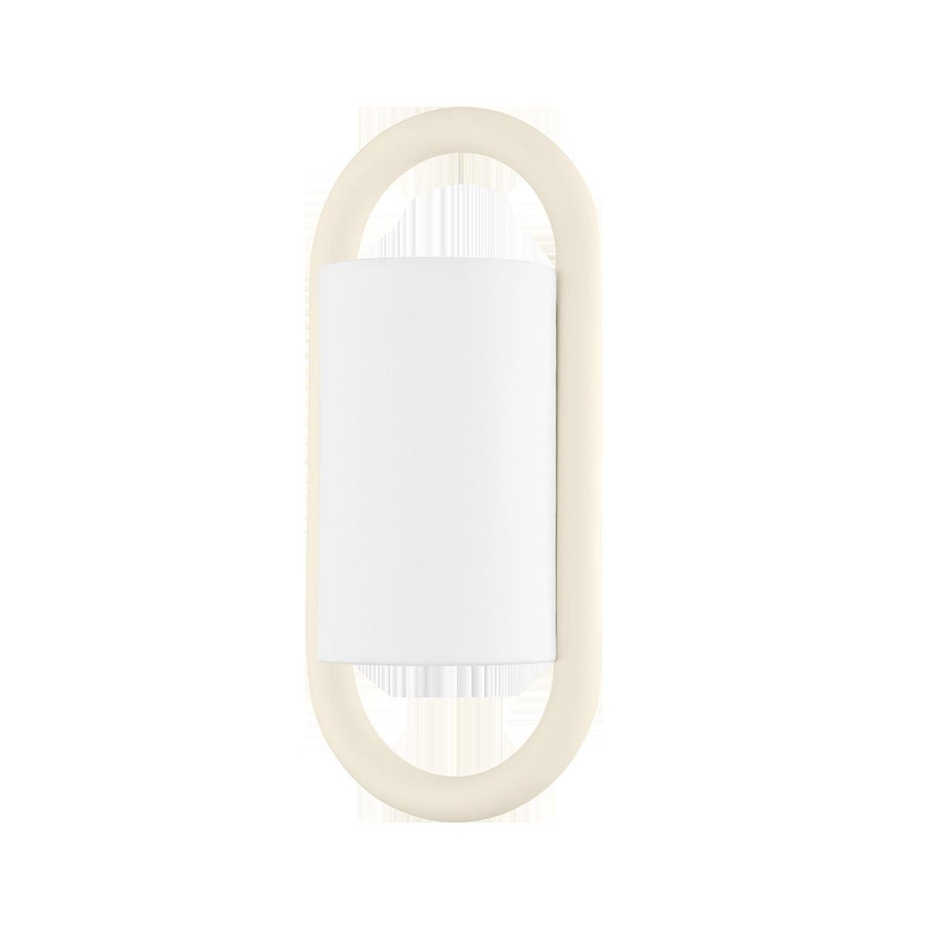 Mitzi Wynter TEXTURED CREAM 6.25W x 9.5L x 14.5H Wall Sconce