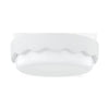 Mitzi Wave Ceramic Matte White 16W X 18L X 5H Flush Mount