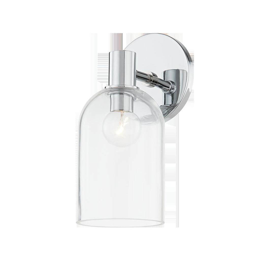 Mitzi Paisley Polished Chrome 4.75W x 4.75L x 9.75H Wall Sconce