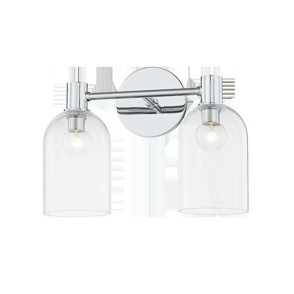 Mitzi Paisley Polished Chrome 13W x 13.75L x 9.75H Wall Sconce