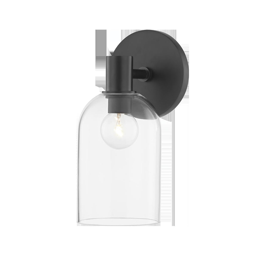 Mitzi Paisley Soft Black 4.75W x 4.5L x 9.75H Wall Sconce