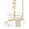 Mitzi Hikari Aged Brass/Soft White 28W X 32L X 17.75H Chandelier