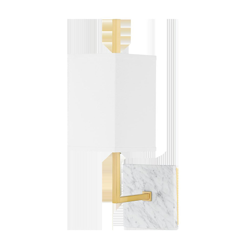 Mitzi Mikaela Aged Brass 5.25W x 39.5L x 16.75H Wall Sconce