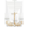 Mitzi Mariana Textured White 24W X 6.25L X 19.25H Chandelier