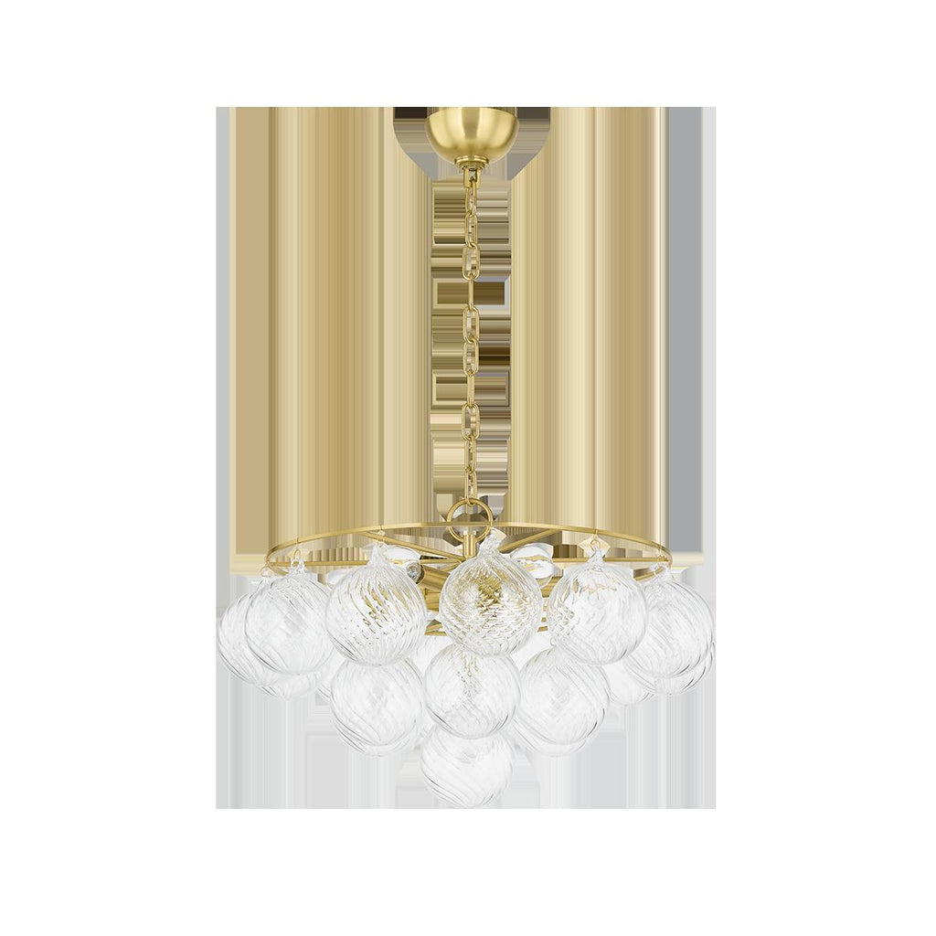 Mitzi MIMI AGED BRASS 22.5W x 22.5L x 13H Chandelier