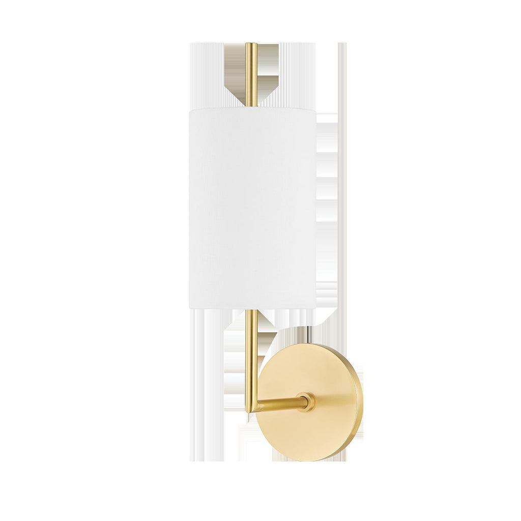 Mitzi Molly Aged Brass 5.25W x 21.75L x 16.75H Wall Sconce