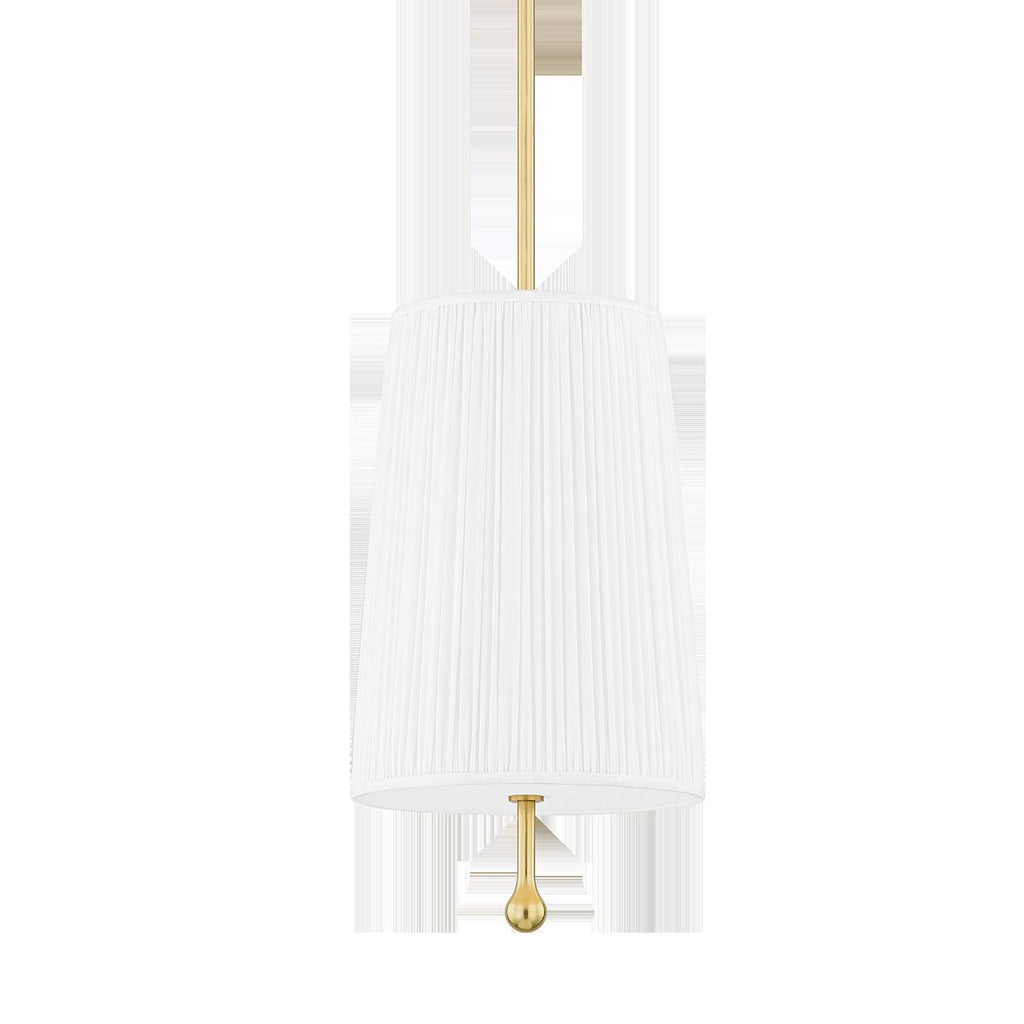 Mitzi Adeline Aged Brass 9.75W x 9.5L x 21.75H Pendant