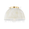 Mitzi Eloise Aged Brass 11.5W X 7L X 8.25H Flush Mount