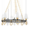 Mitzi Haverford Aged Brass 36.5W X 9.25L X 13.5H Chandelier