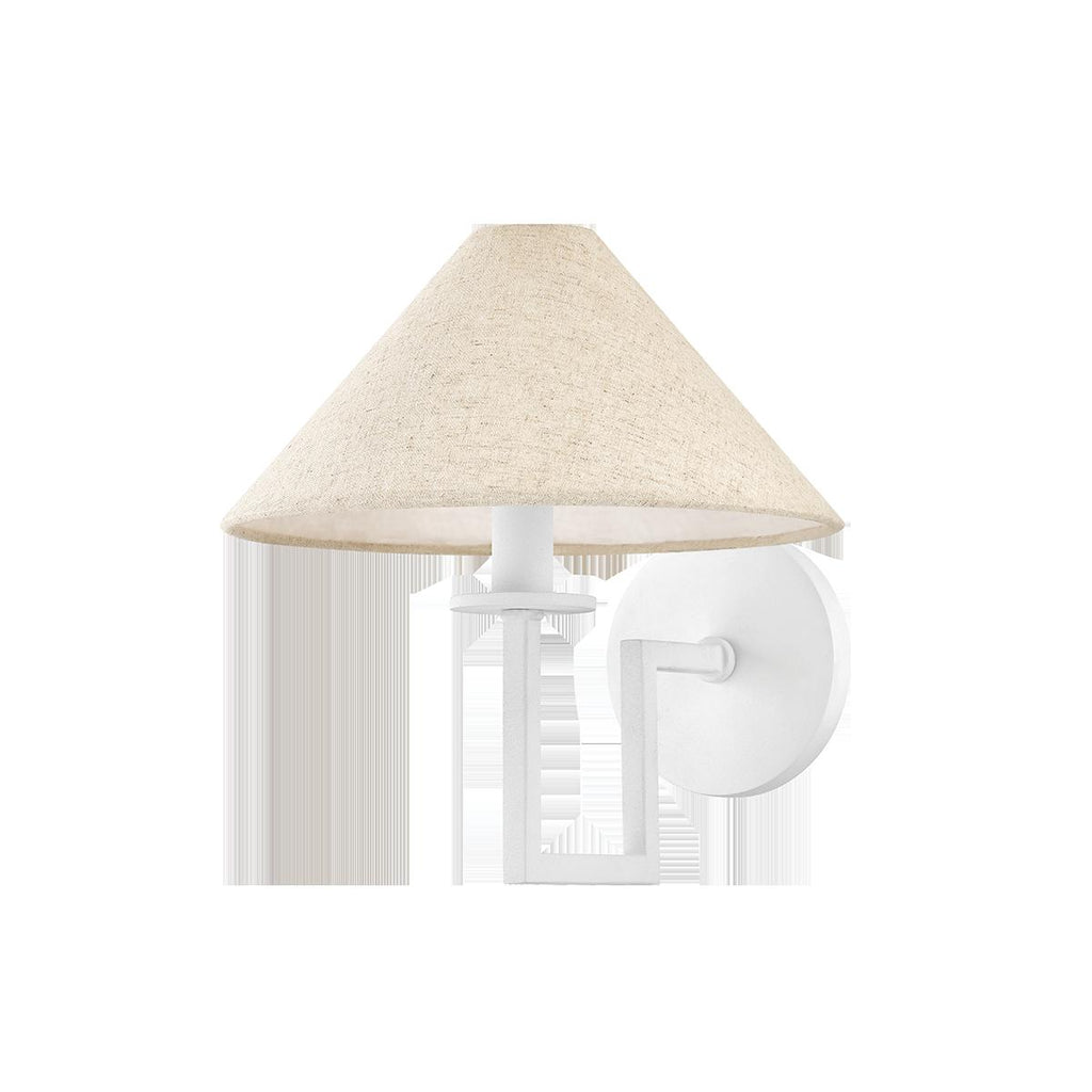 Mitzi Gladwyne TEXTURED WHITE 9.75W x 7.75L x 10H Wall Sconce