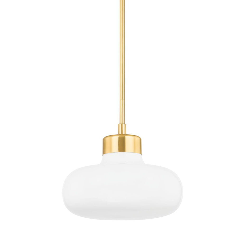 Mitzi ELIANA Aged Brass 14.25W x 17.5L x 11.5H Pendant