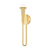 Mitzi Danna Aged Brass 5W X 14.5L X 19.75H Wall Sconce