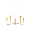 Mitzi Danna Aged Brass 29.75W X 12L X 12H Chandelier