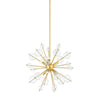 Mitzi Linnea Aged Brass 22W X 28L X 20H Chandelier