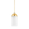 Mitzi Emory Aged Brass 7.75W X 22L X 18.25H Pendant