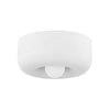 Mitzi Doris Aged Brass/Textured White 12.25W X 21.25L X 6H Flush Mount