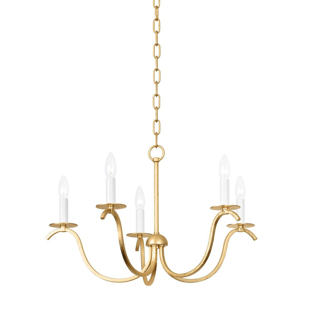 Mitzi JACLIN Gold Leaf 25.75W x 12.5L x 15H Chandelier