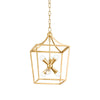 Mitzi Kendall Vintage Gold Leaf 12W X 12L X 19.75H Pendant