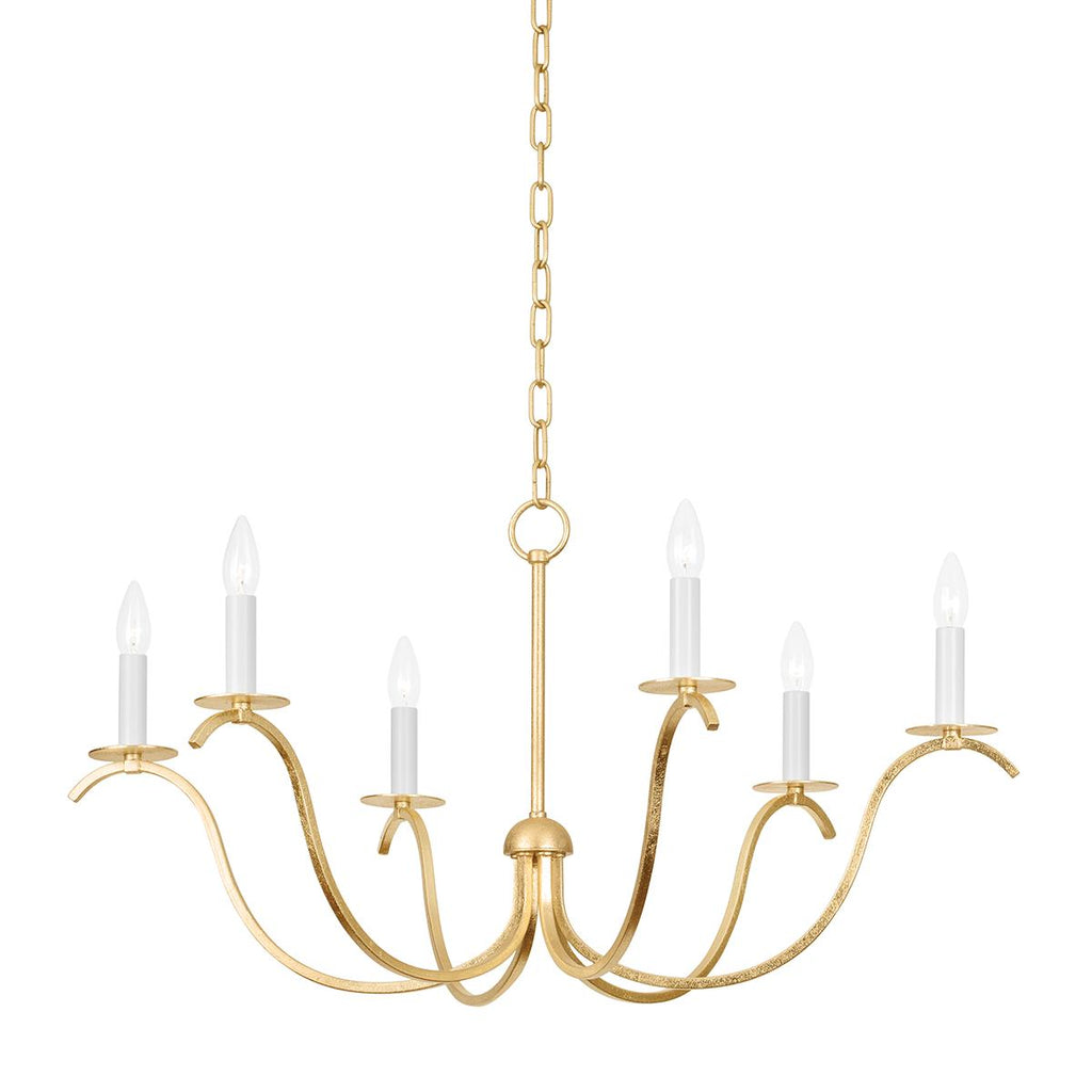 Mitzi JACLIN Gold Leaf 34.5W x 28L x 18H Chandelier