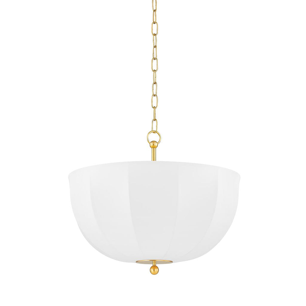 Mitzi MESHELLE Aged Brass 20.25W x 13.75L x 17H Pendant