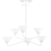 Mitzi Kelsey Textured White 35W X 12L X 19.25H Chandelier