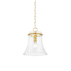 Mitzi Cantana Aged Brass 12.75W X 4.75L X 14.5H Pendant