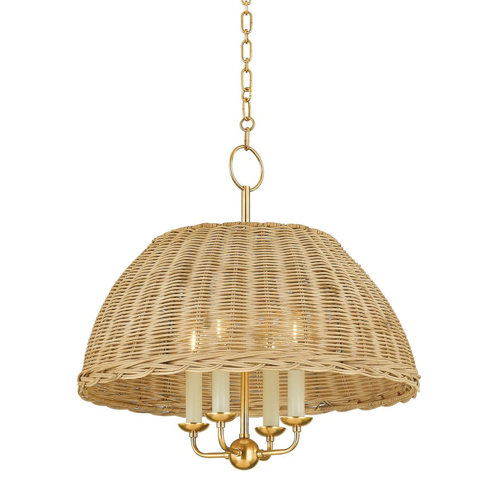 Mitzi ARWEN Aged Brass 20W x 21L x 19.75H Chandelier