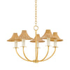 Mitzi Twila Vintage Gold Leaf 30.25W X 16L X 19.75H Chandelier