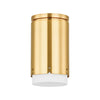 Mitzi Asa Aged Brass 4.75W X 27L X 8.25H Flush Mount