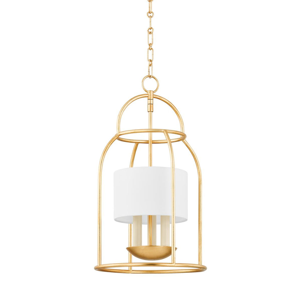 Mitzi DELIA Vintage Gold Leaf 12.25W x 10.5L x 21.5H Pendant