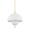 Mitzi Jojo Aged Brass/Soft White 15W X 20L X 17.75H Pendant