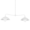 Mitzi Yael Textured White 13.5W X 45L X 11.5H Pendant