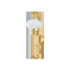 Mitzi Delphine Aged Brass 7W X 7L X 23.75H Wall Sconce