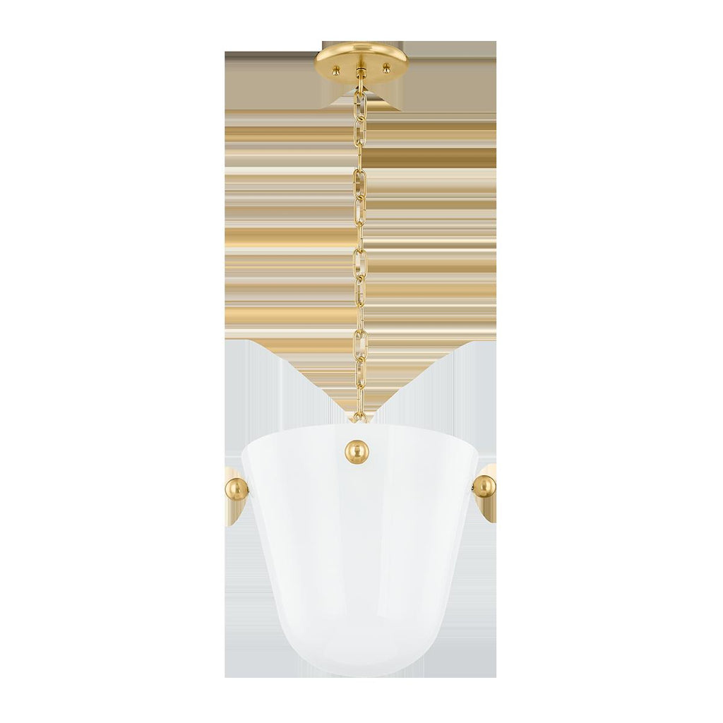 Mitzi RIMA AGED BRASS 13.75W x 13.75L x 12.25H Pendant