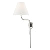 Mitzi Patti Polished Nickel 10.5W X 5L X 30.5H Wall Sconce