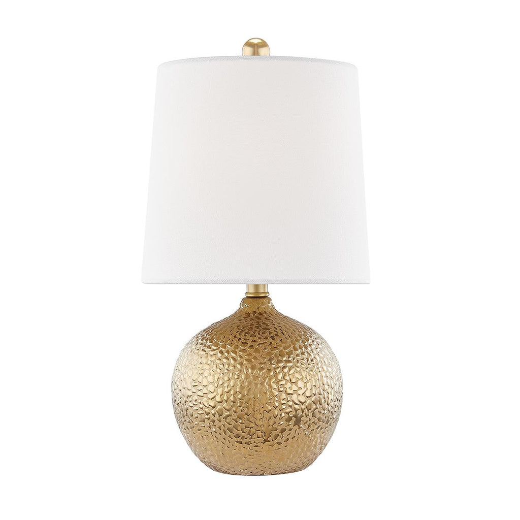 Mitzi Heather Gold 8W x 10L x 14.5H Table Lamp