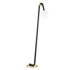 Mitzi Whit Aged Brass/Black 26.75W X 10L X 60.25H Floor Lamp