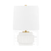 Mitzi Kalani Matte White 9.25W X 5.75L X 14H Table Lamp