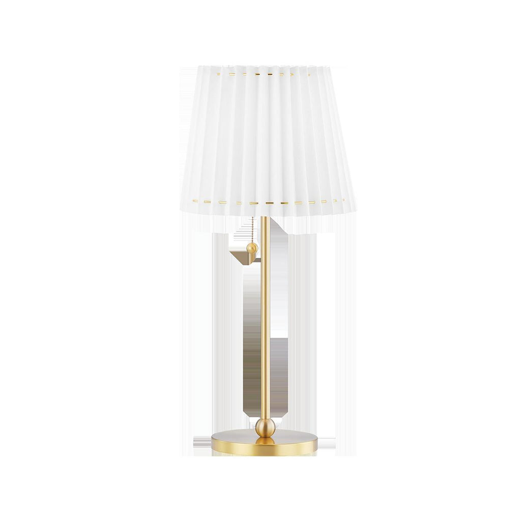 Mitzi Demi Aged Brass 8W x 5L x 20.25H Table Lamp