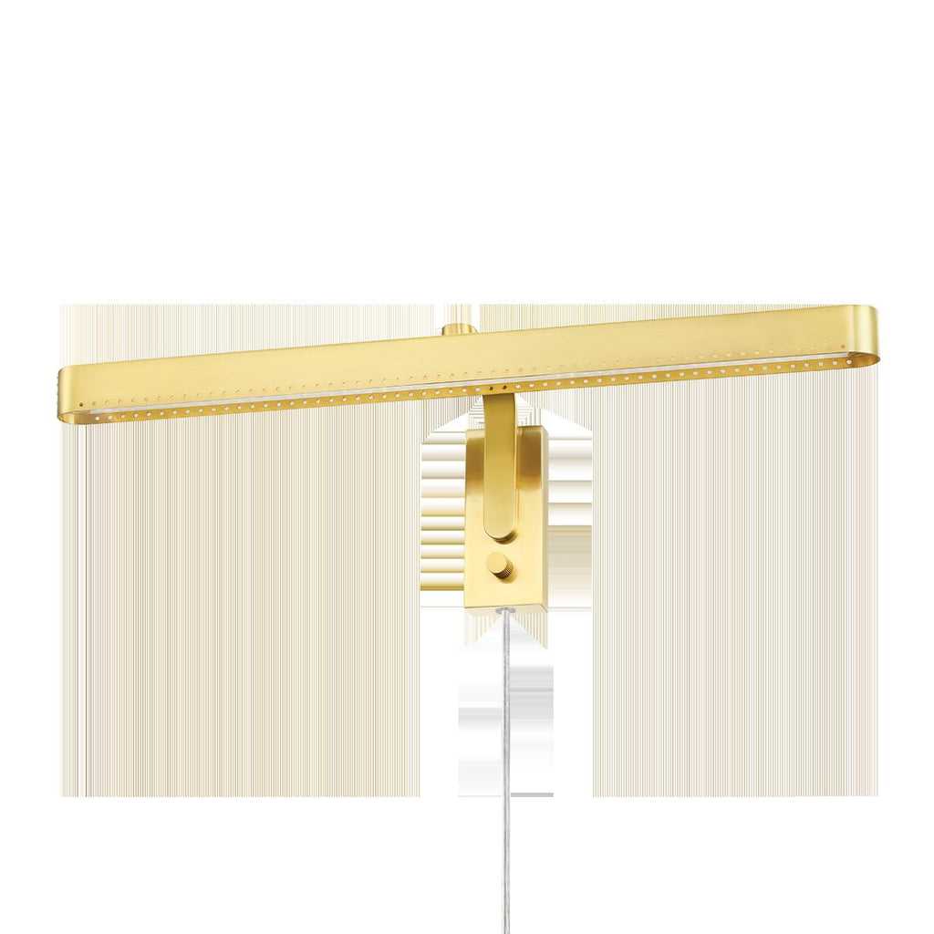 Mitzi JULISSA Aged Brass 24W x 13L x 6.75H Wall Sconce