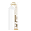 Mitzi Sang Aged Brass 15W X 44L X 64.5H Floor Lamp