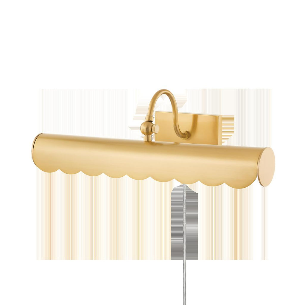 Mitzi Fifi Aged Brass 16.75W x 15.25L x 5.25H Wall Sconce