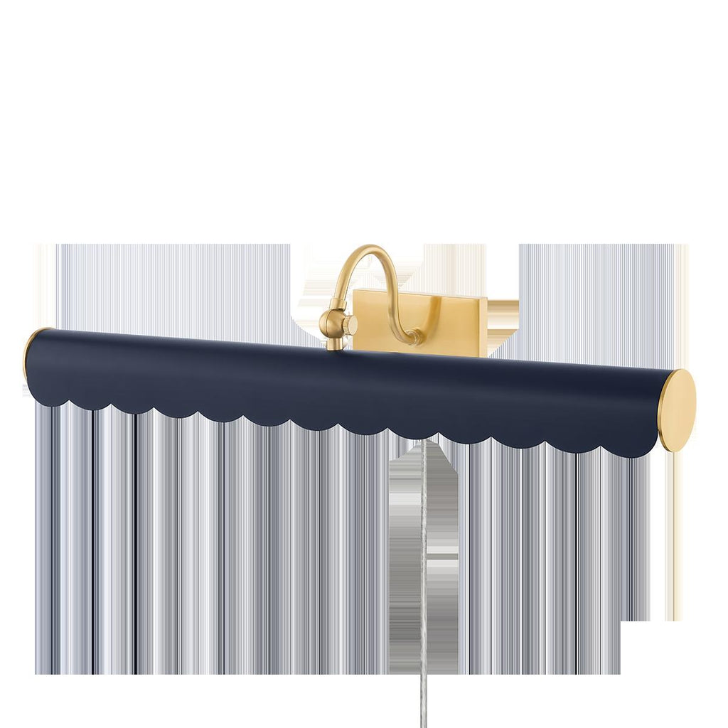 Mitzi Fifi Aged Brass 24W x 7.75L x 5.25H Wall Sconce