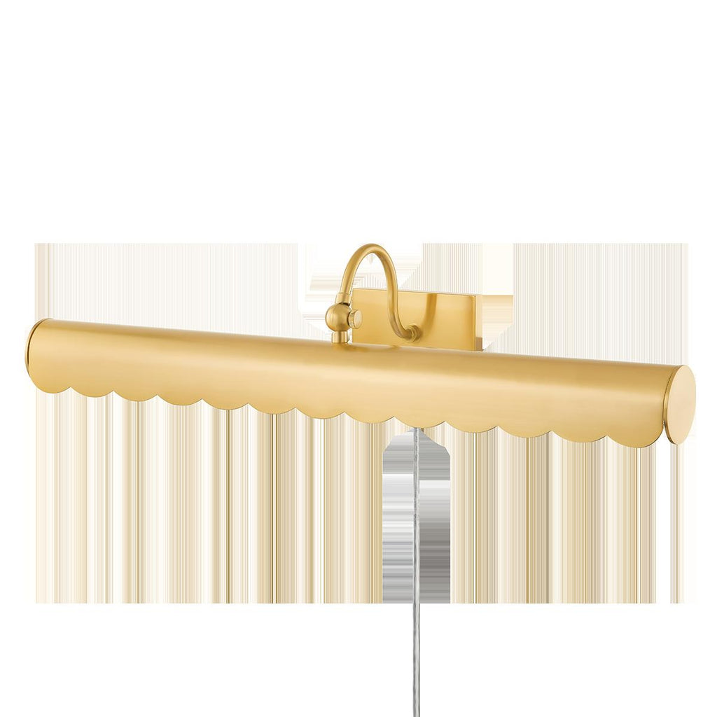 Mitzi Fifi Aged Brass 24W x 5.25L x 5.25H Wall Sconce