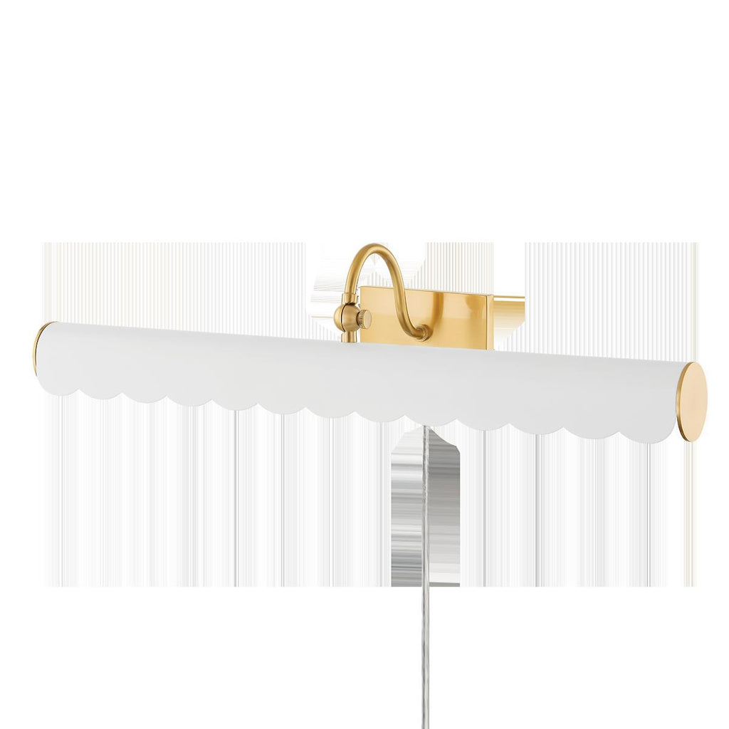 Mitzi Fifi Aged Brass 24W x 12.5L x 5.25H Wall Sconce