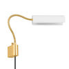 Mitzi Cassandra Aged Brass/Soft White 3.25W X 4.75L X 10.25H Wall Sconce